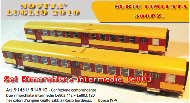 Set Rimorchiate intermedie Le803 by BIG Models